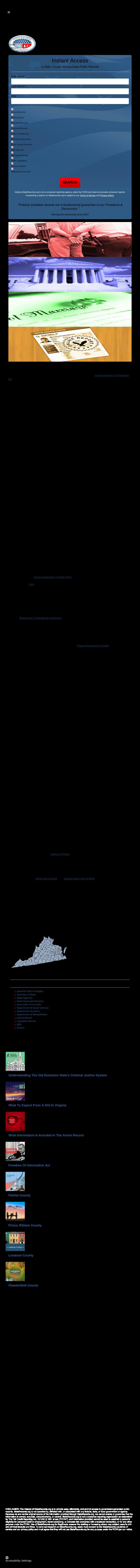 Virginia State Records - Norfolk VA Lawyers