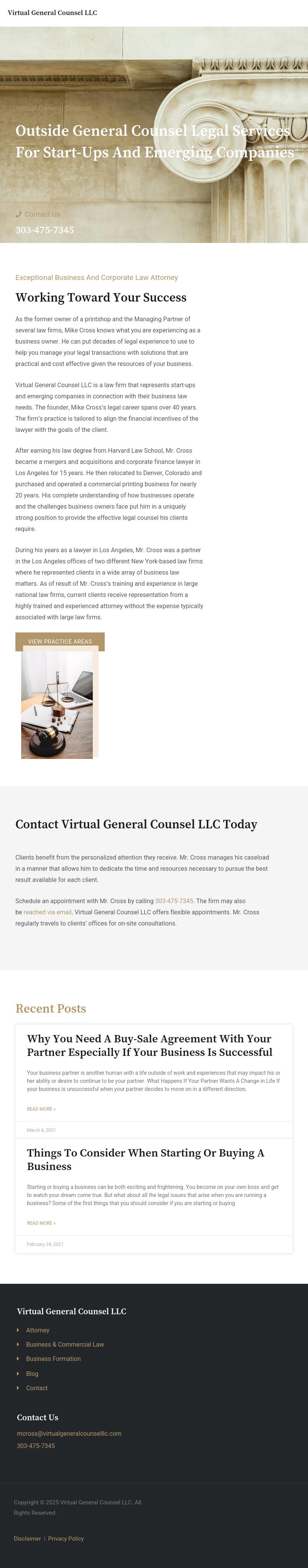 Virtual General Counsel LLC - Centennial CO Lawyers