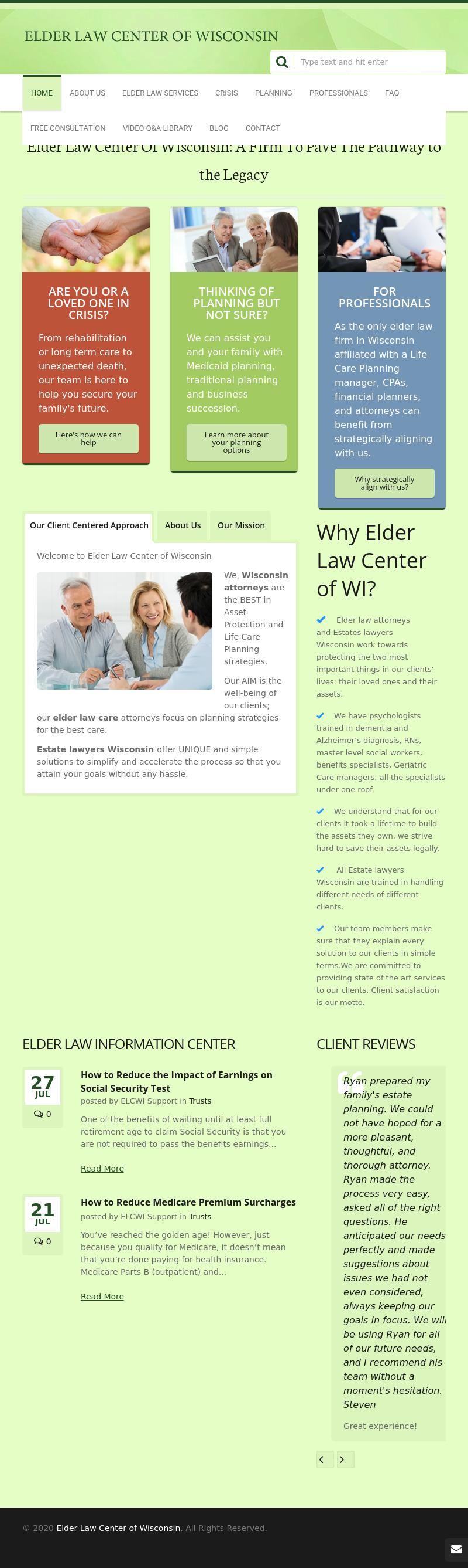 Elder Law Center of WI - Brookfield WI Lawyers