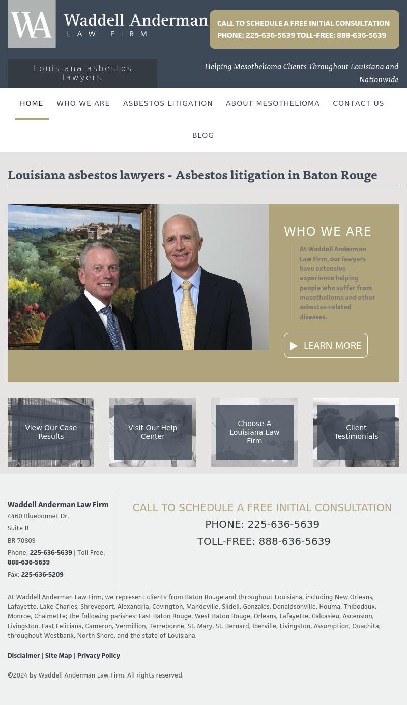 Waddell Anderman Law Firm - Baton Rouge  LA Lawyers