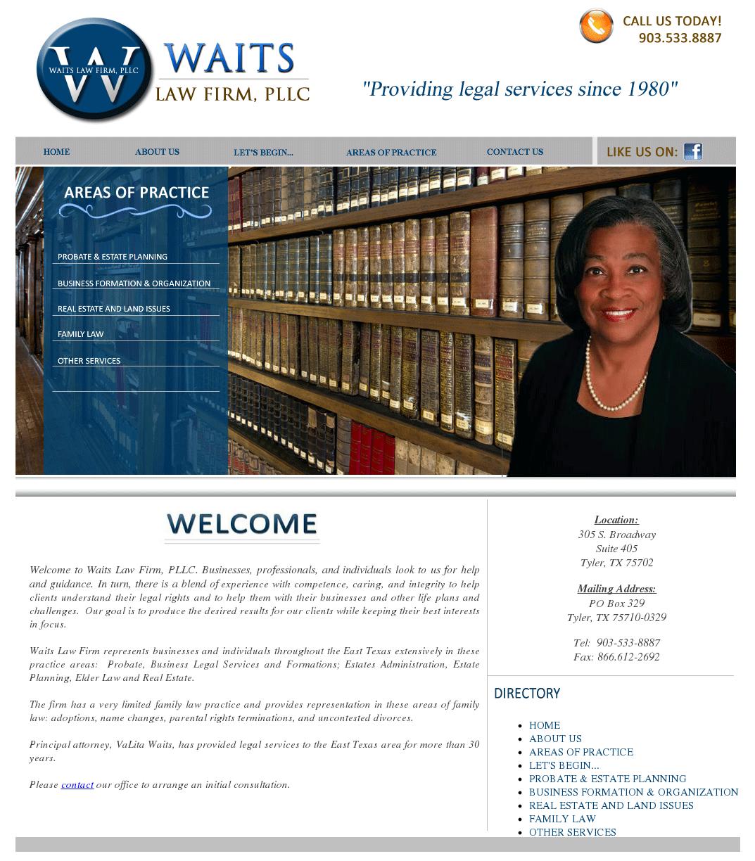 Waits Law Firm PLLC - Tyler TX Lawyers