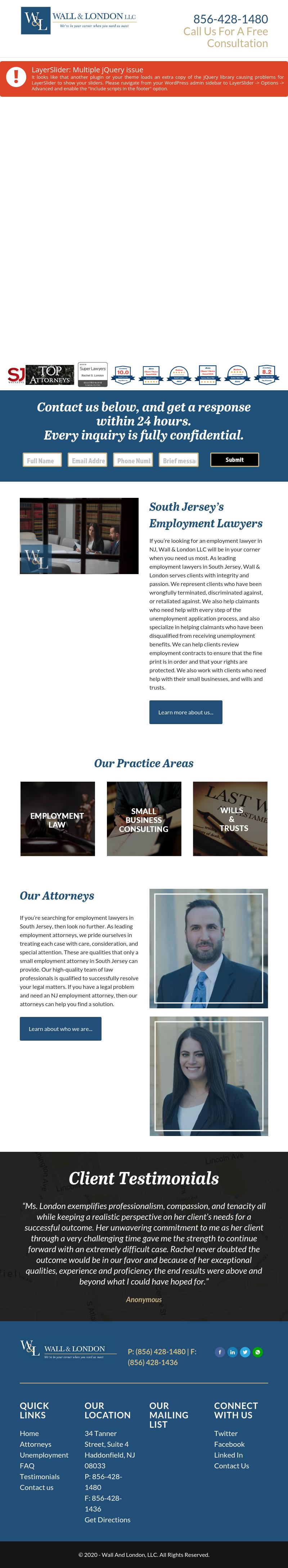 Wall & London - Haddonfield NJ Lawyers
