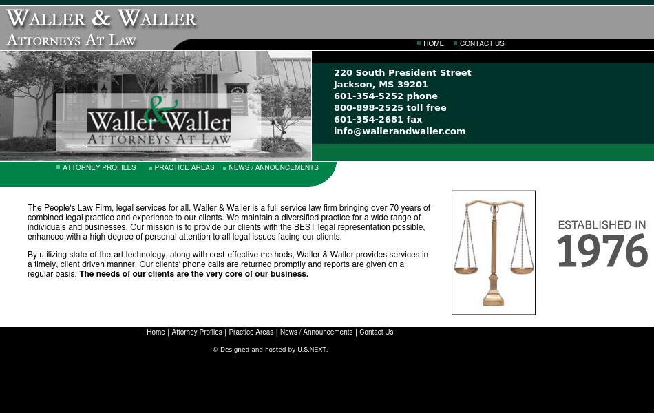 Waller & Waller - Jackson MS Lawyers