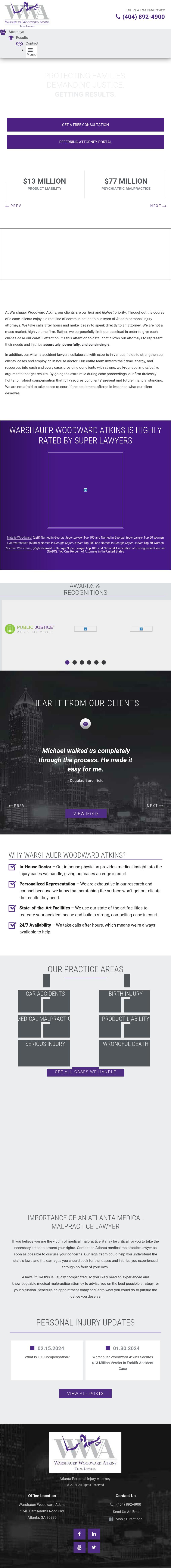 Warshauer Law Group - Atlanta GA Lawyers