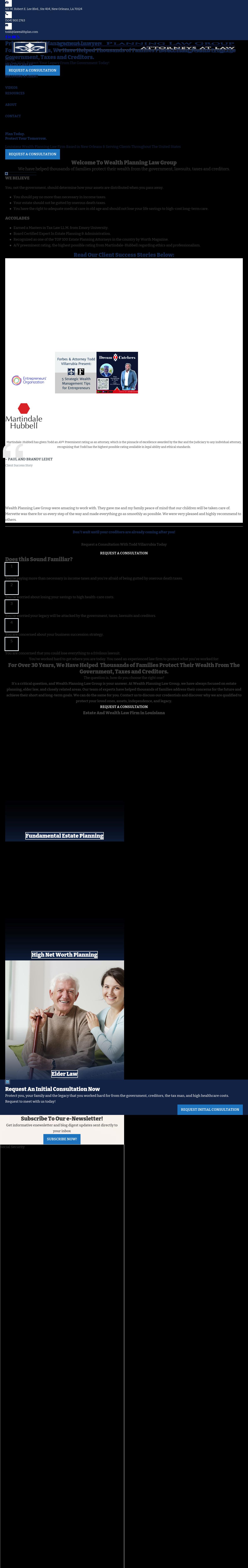 Wealth Planning Law Group - New Orleans LA Lawyers