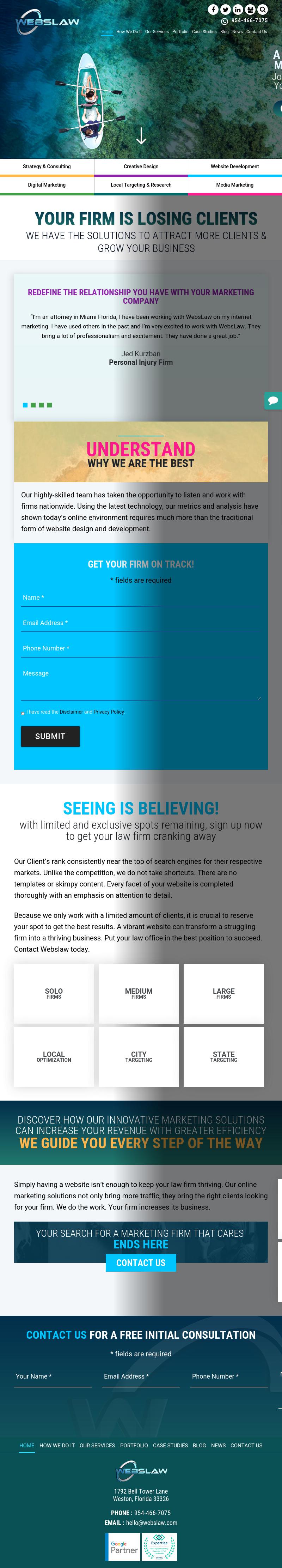 WebsLaw - Legal Marketing Agency - Hollywood FL Lawyers