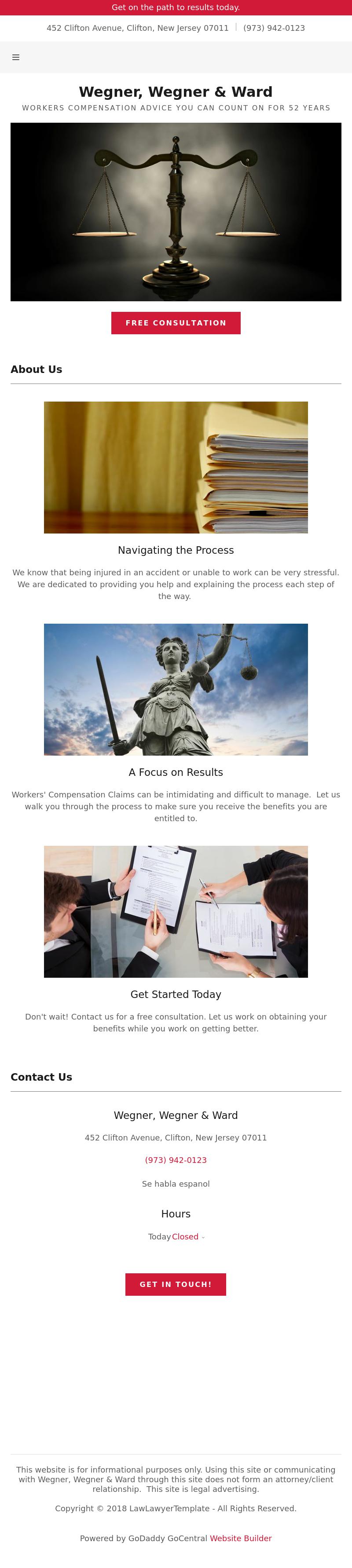 Wegner & Wegner, PA - Totowa NJ Lawyers