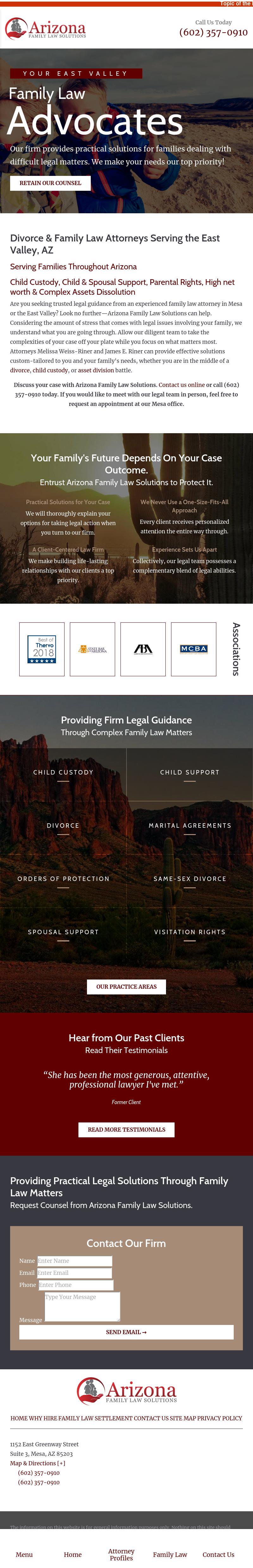 Weiss-Riner Law, PLC - Scottsdale AZ Lawyers