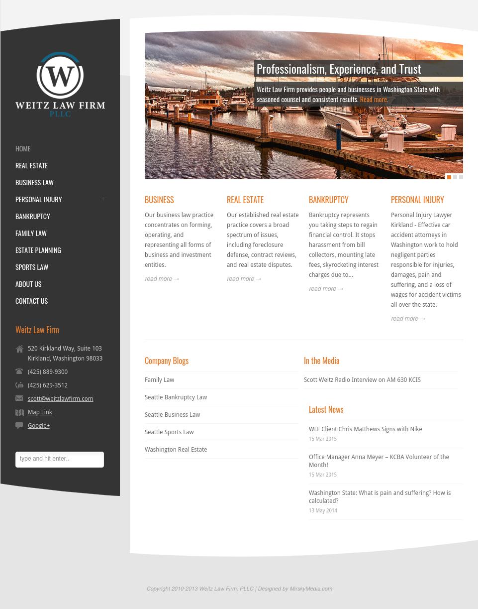 Weitz Law Firm, PLLC - Kirkland WA Lawyers