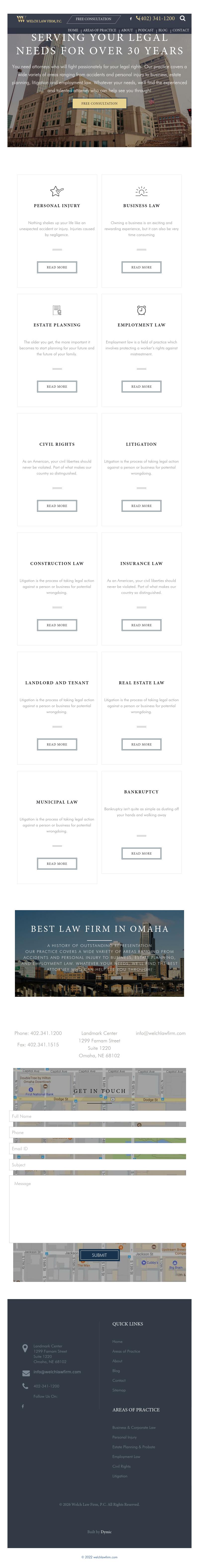 Welch Law Firm PC - Omaha NE Lawyers