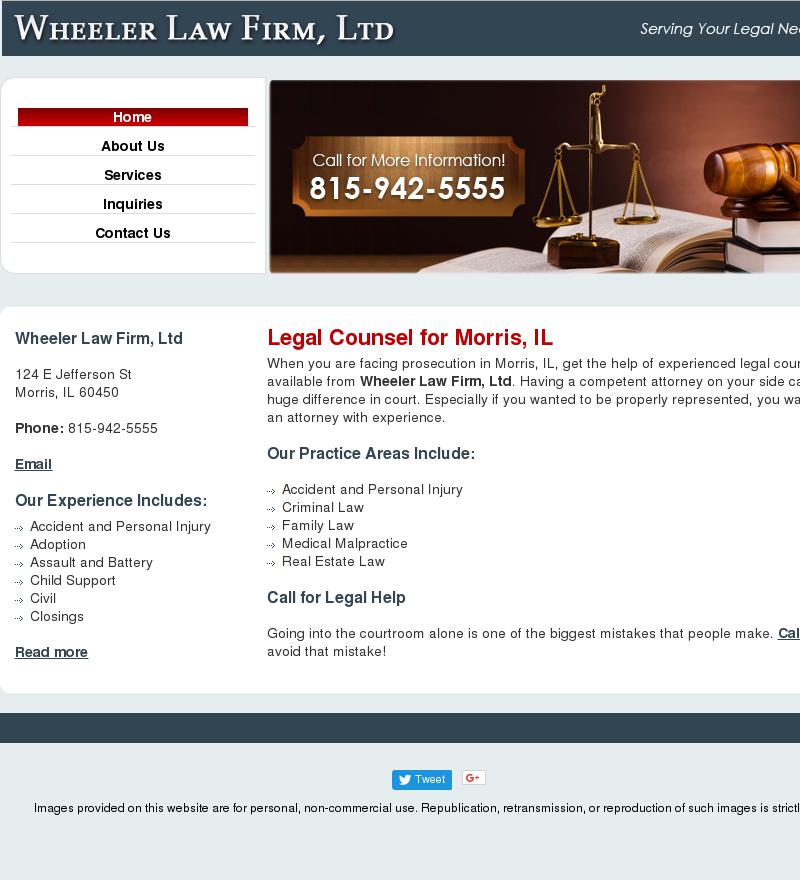 Wheeler Law Firm LTD - Morris IL Lawyers