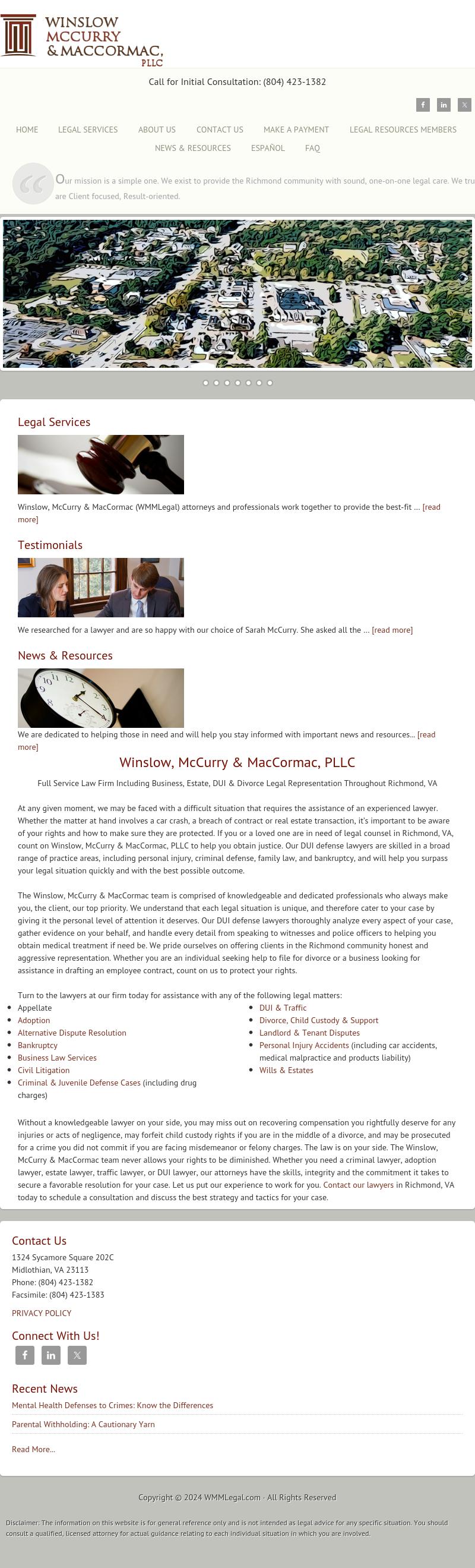 Winslow & McCurry, PLLC - Midlothian VA Lawyers