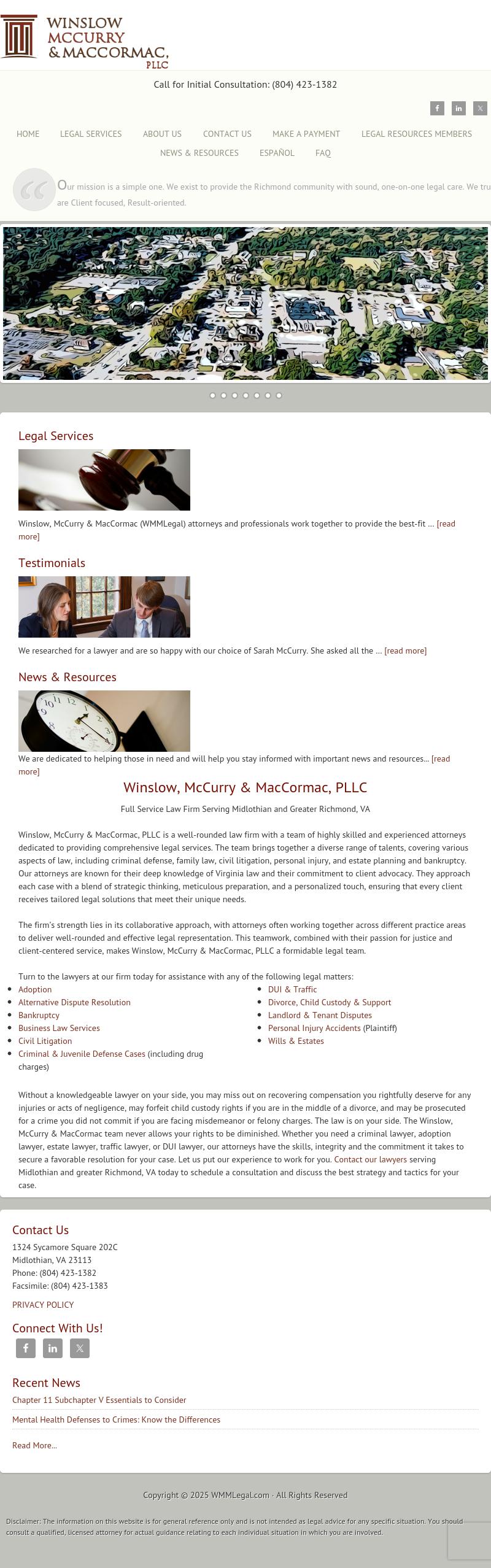 Winslow & McCurry, PLLC - Midlothian VA Lawyers