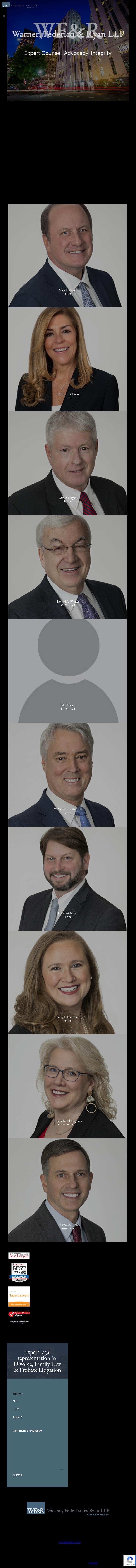 Witmer, Karp, Warner & Ryan LLP - Boston MA Lawyers