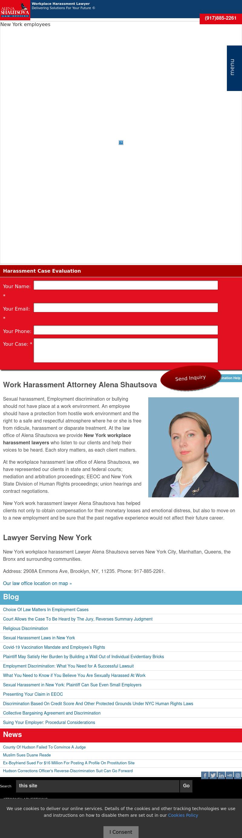 Law Office of Alena Shautsova - New York NY Lawyers