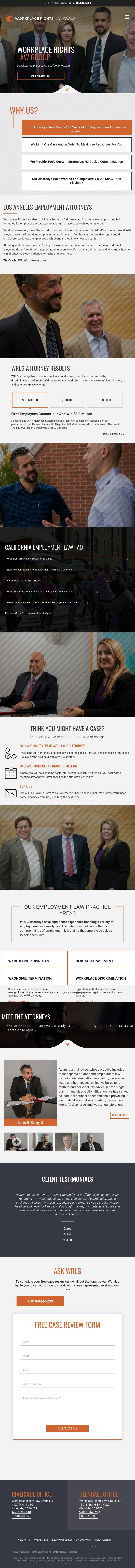 Workplace Rights Law Group, LLP - Riverside CA Lawyers