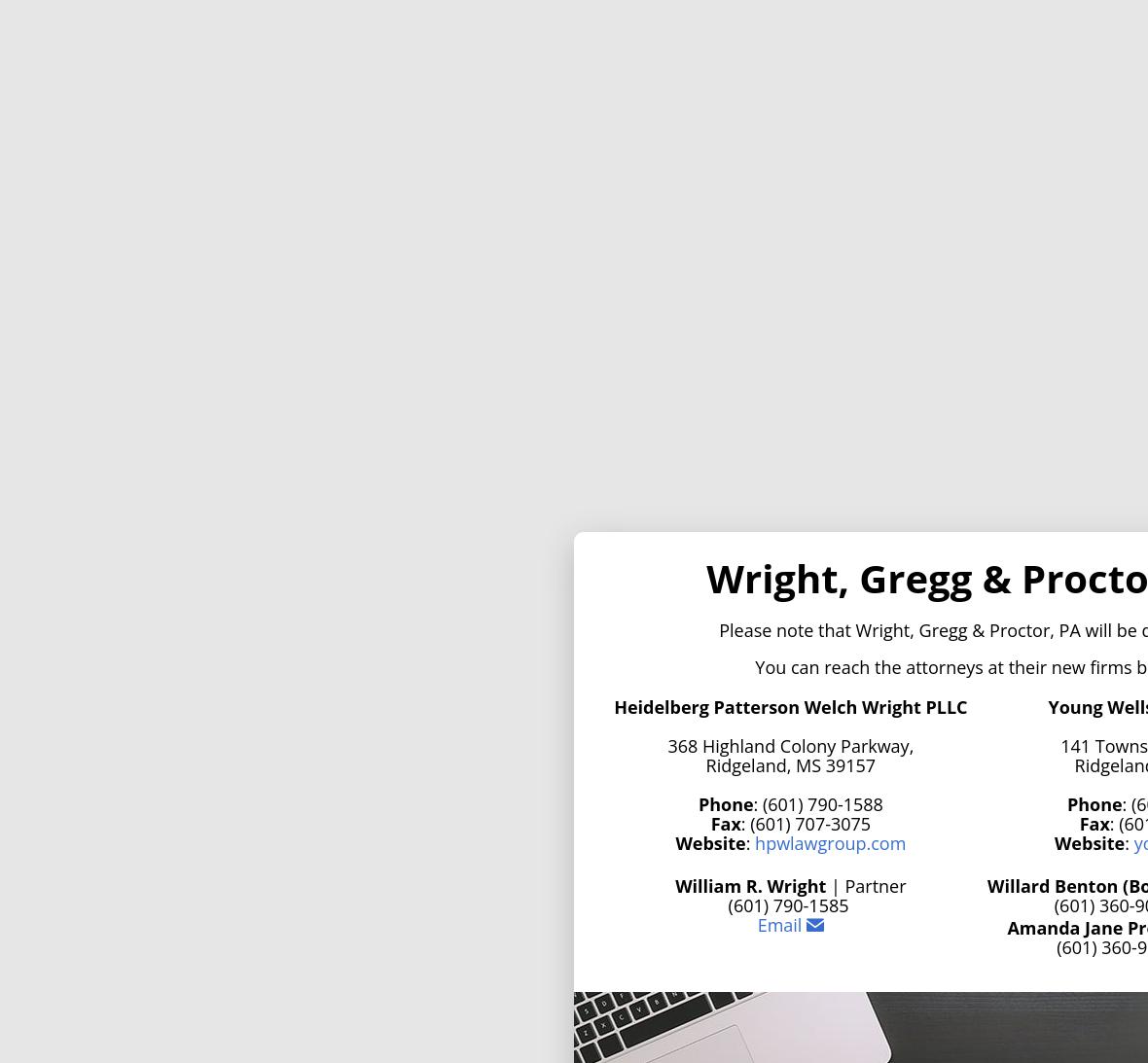 Wright Law Firm - Ridgeland MS Lawyers