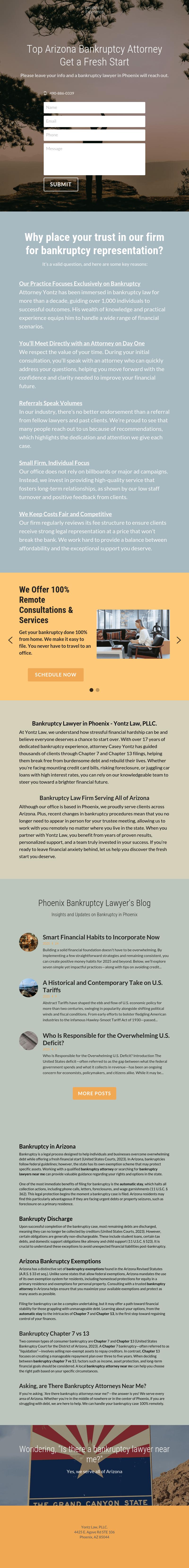 Yontz Law, PLLC. - Phoenix AZ Lawyers