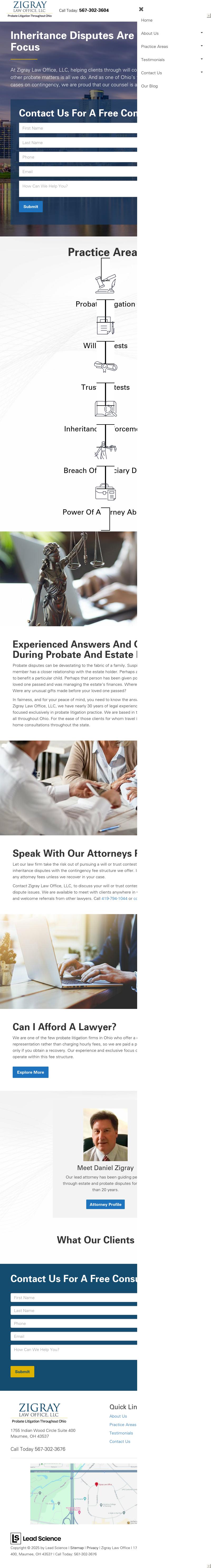 Zigray Law Office, LLC - Maumee OH Lawyers