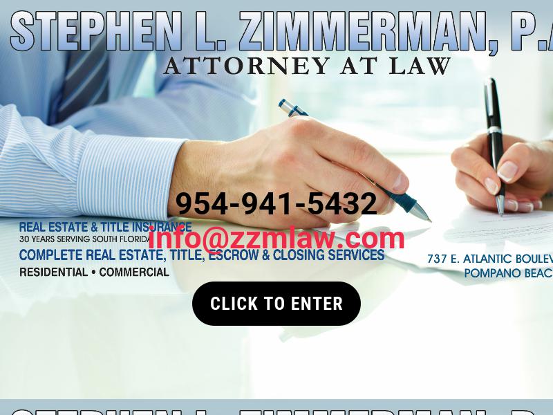 Zimmerman Stephen L., P.A. - Pompano Beach FL Lawyers