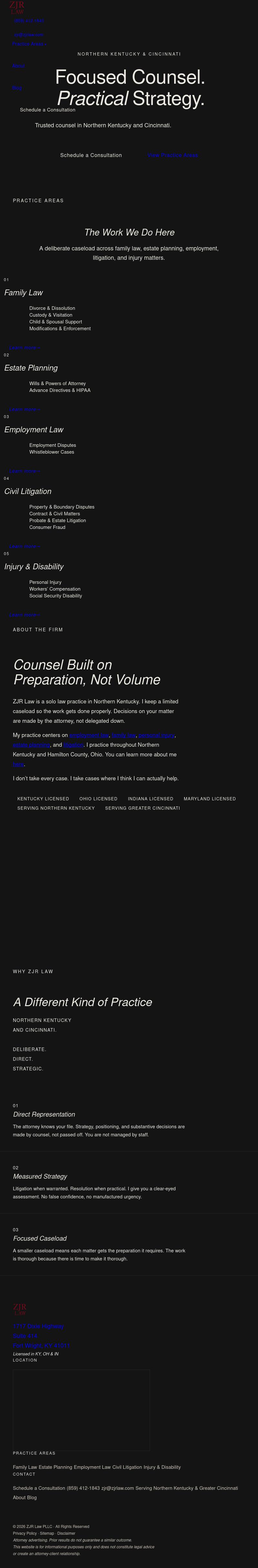 ZJR Law - Fort Wright KY Lawyers
