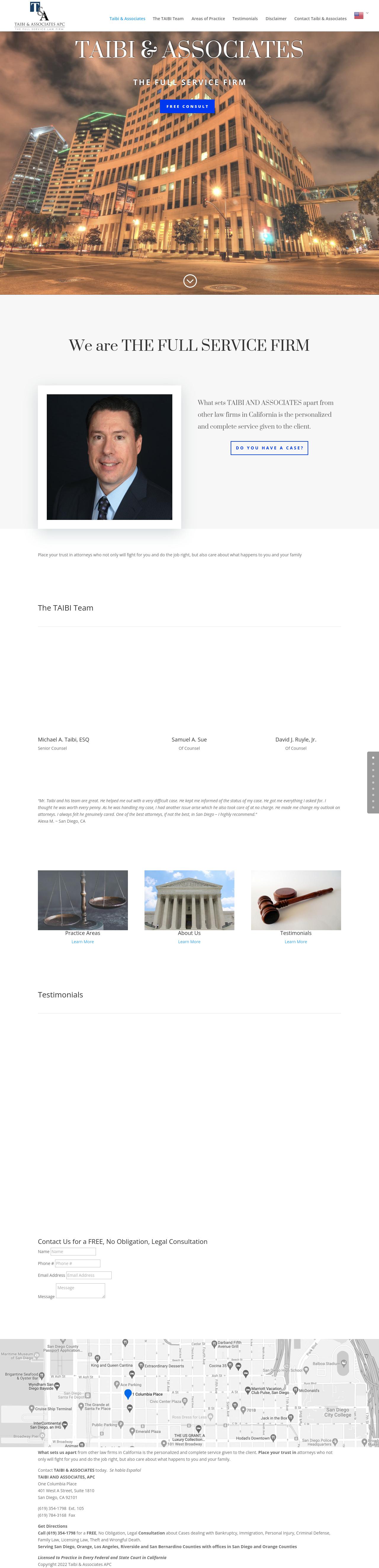 Taibi & Associates - Poway CA Lawyers
