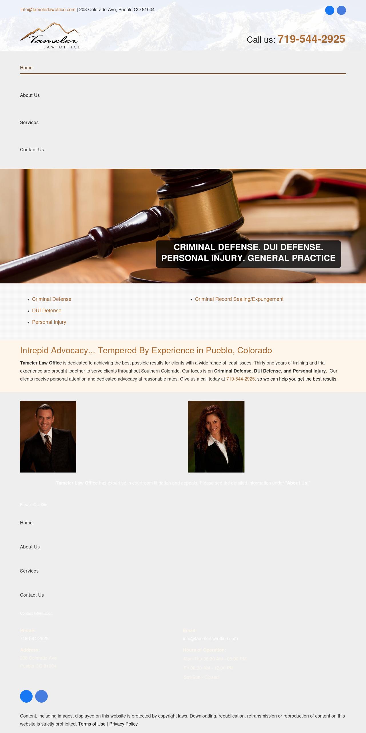 Tameler Law Office - Pueblo CO Lawyers