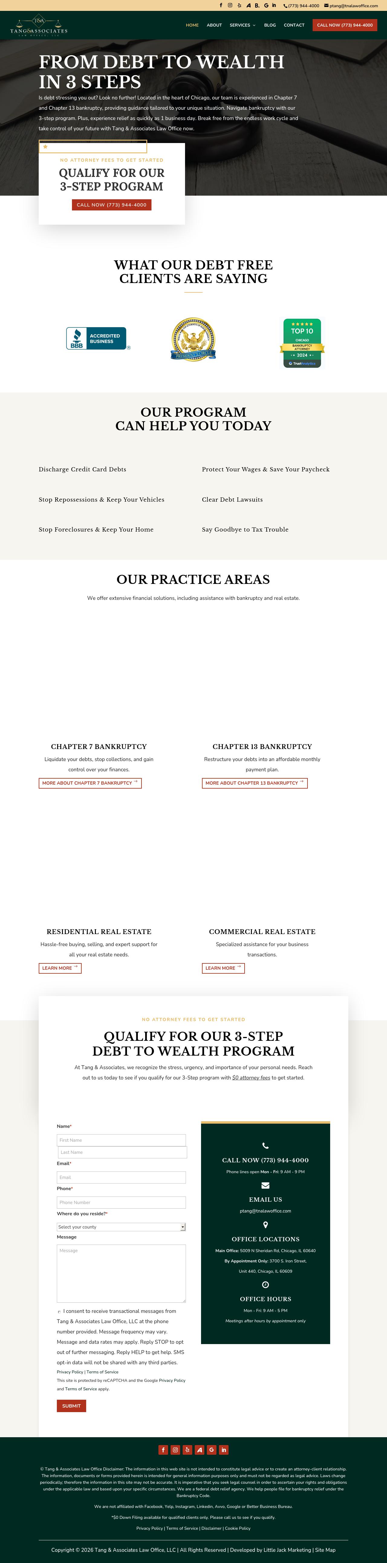 Tang & Associates Law Office, LLC - Chicago IL Lawyers