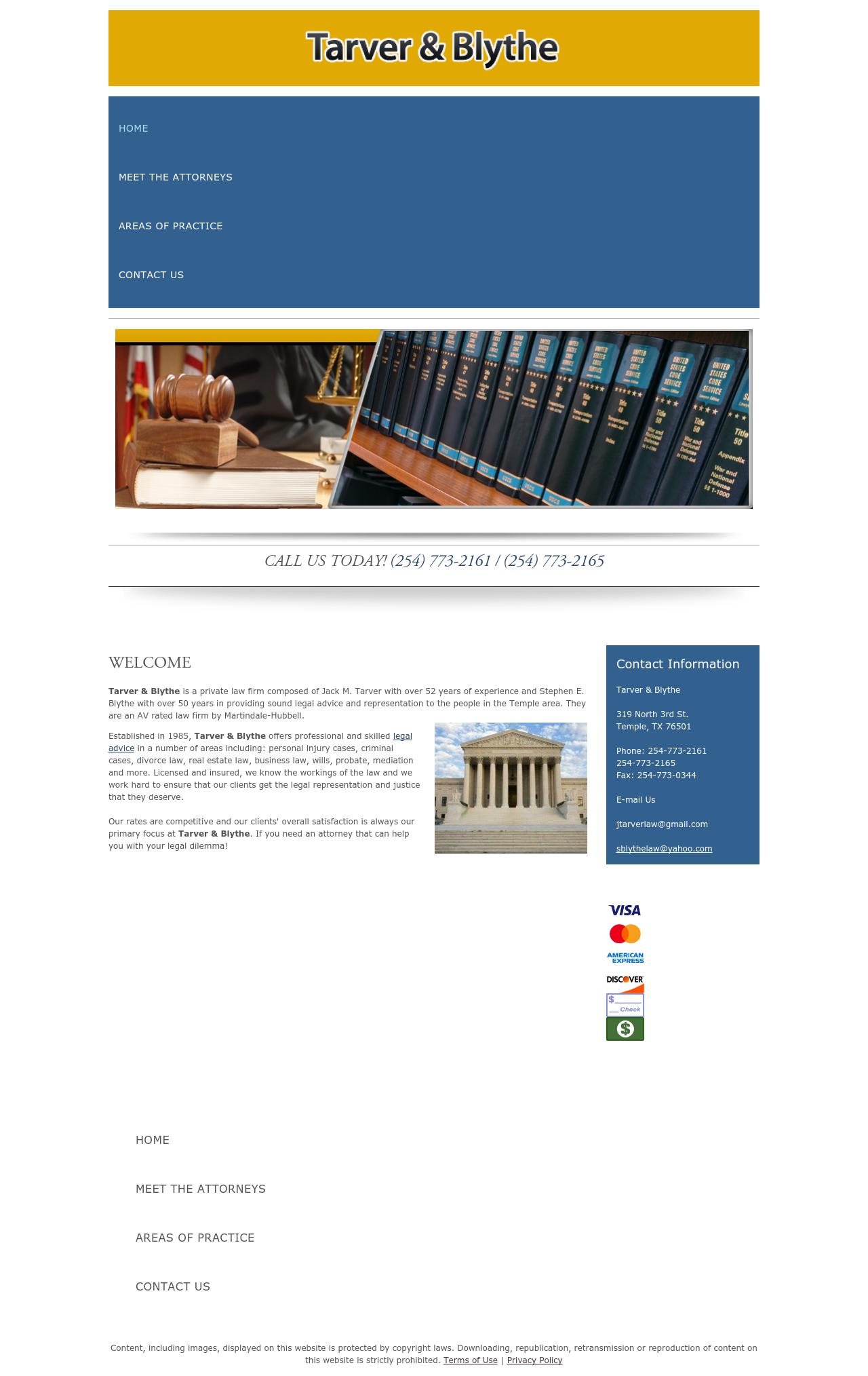 Tarver & Blythe-Attorneys At Law - Temple TX Lawyers