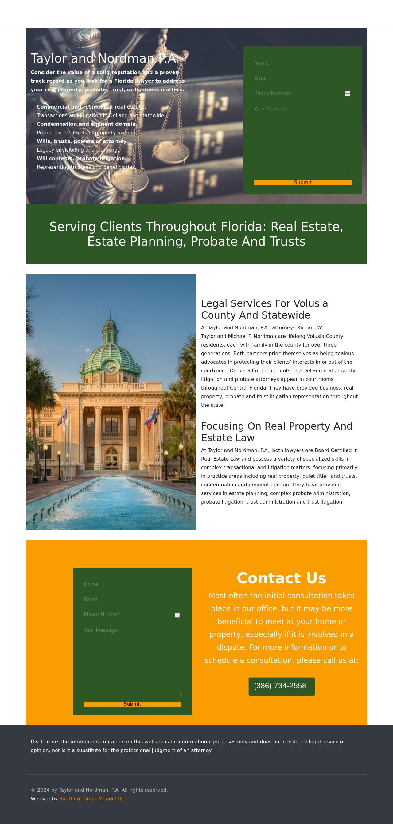 Taylor and Nordman, P.A. - Deland FL Lawyers