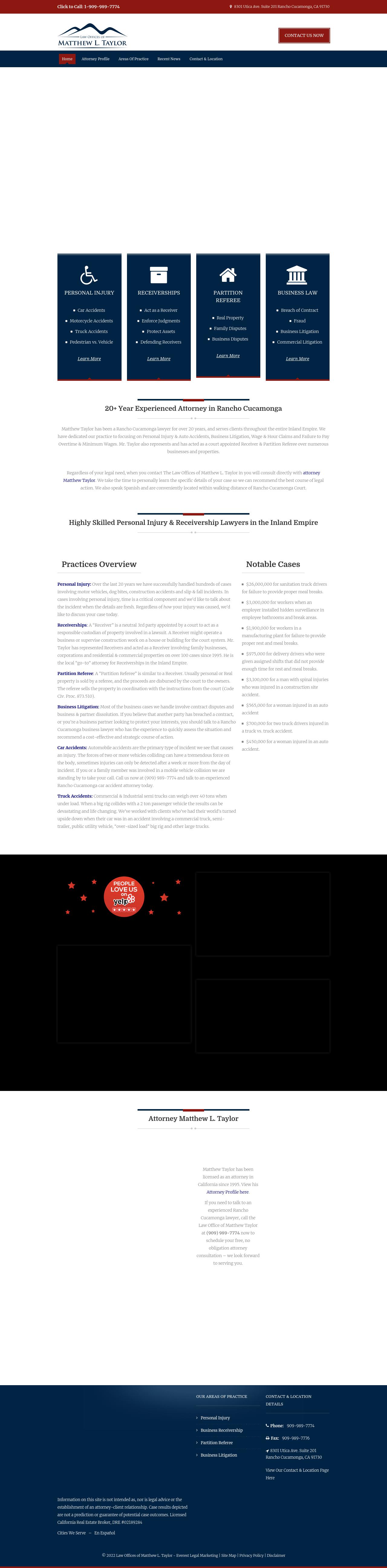 Taylor Matthew L Attorney at Law - Rancho Cucamonga CA Lawyers