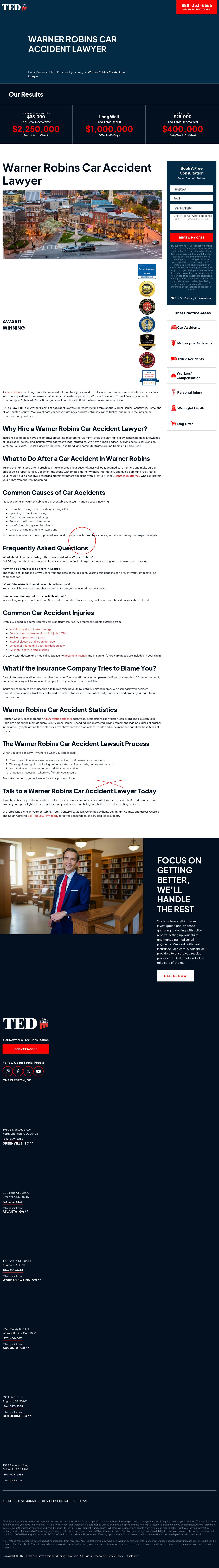 TED Law: Accident and Injury Law Firm, LLC - Warner Robins GA Lawyers