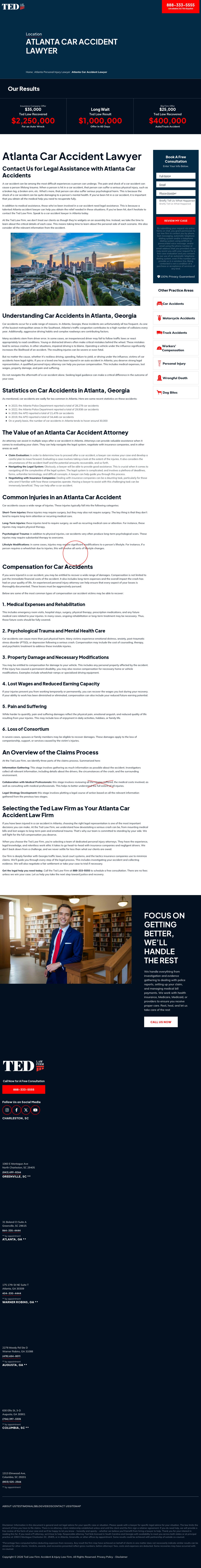 TED Law: Accident and Injury Law Firm, LLC - Atlanta GA Lawyers