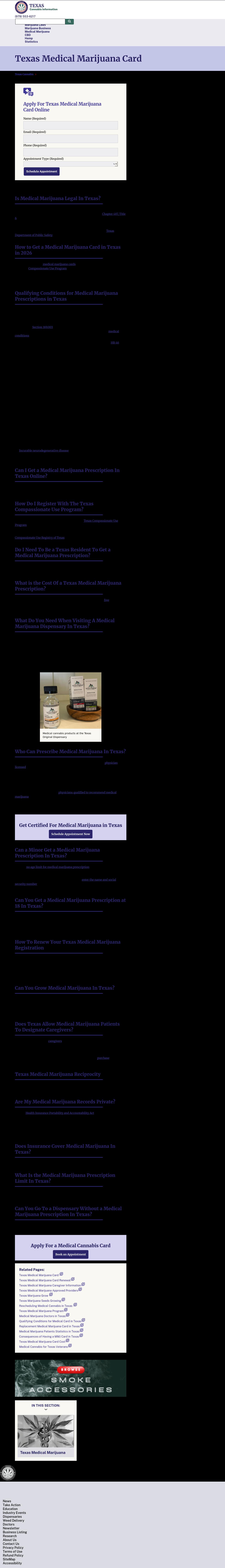 Texas Medical Marijuana - Bryan TX Lawyers
