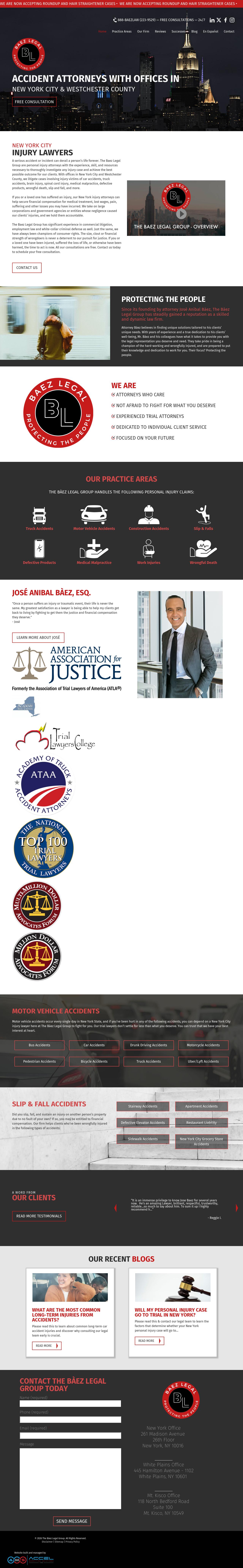 The Baez Legal Group - White Plains NY Lawyers