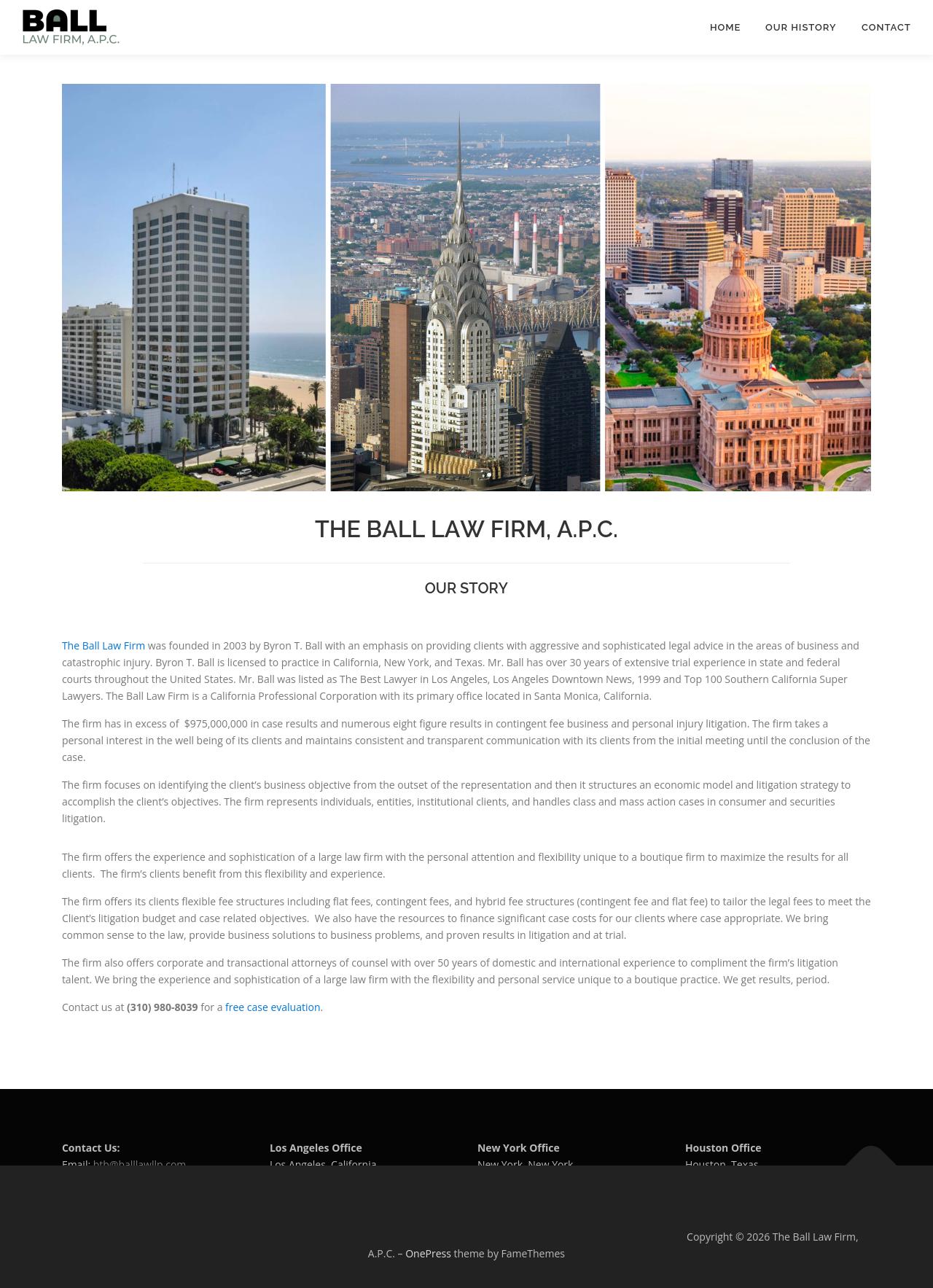 The Ball Law Firm APC - Santa Monica CA Lawyers