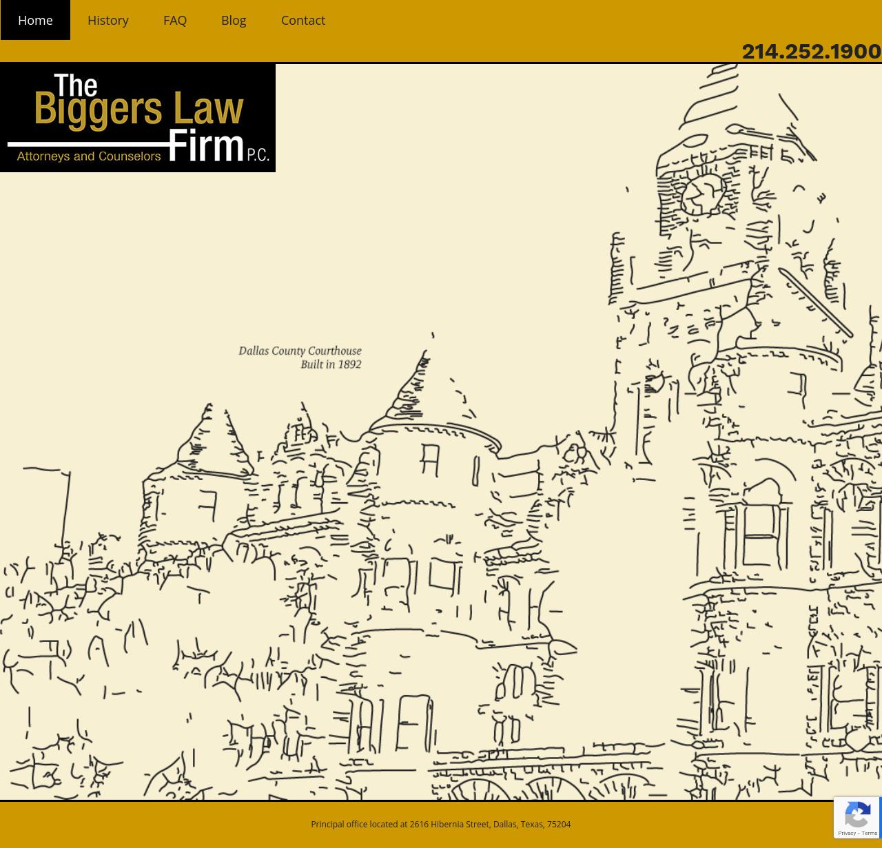 The Biggers Law Firm, P.C. - Dallas TX Lawyers