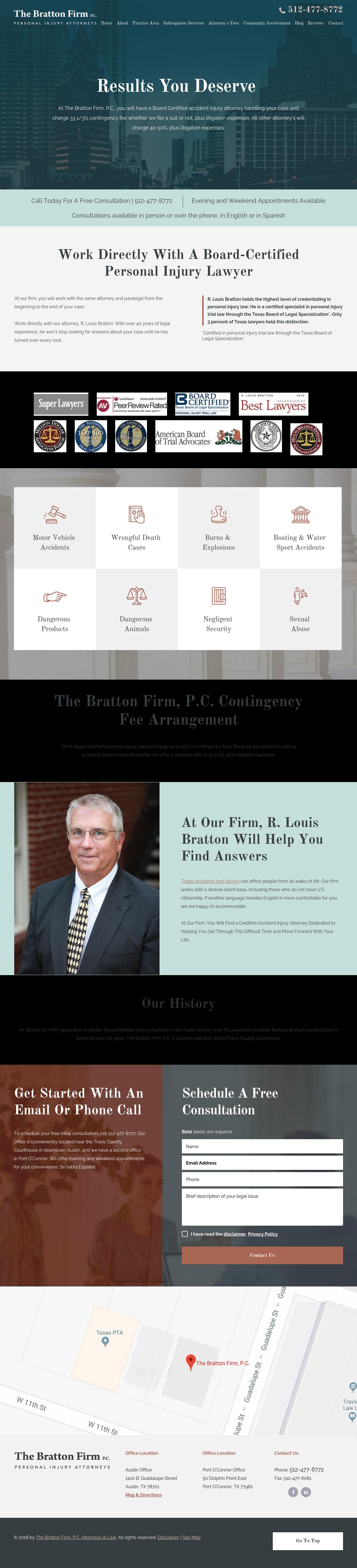 The Bratton Firm, P.C. - Austin TX Lawyers