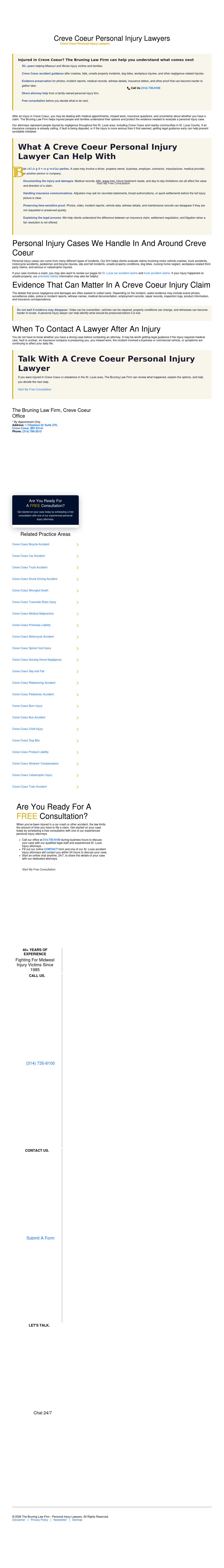 The Bruning Law Firm - Creve Coeur MO Lawyers