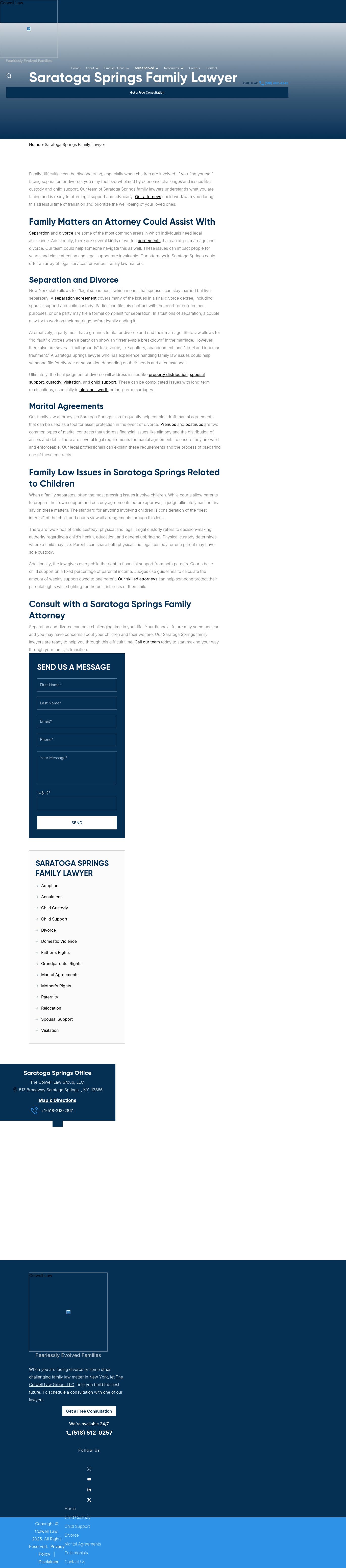 The Colwell Law Group, LLC - Saratoga Springs NY Lawyers