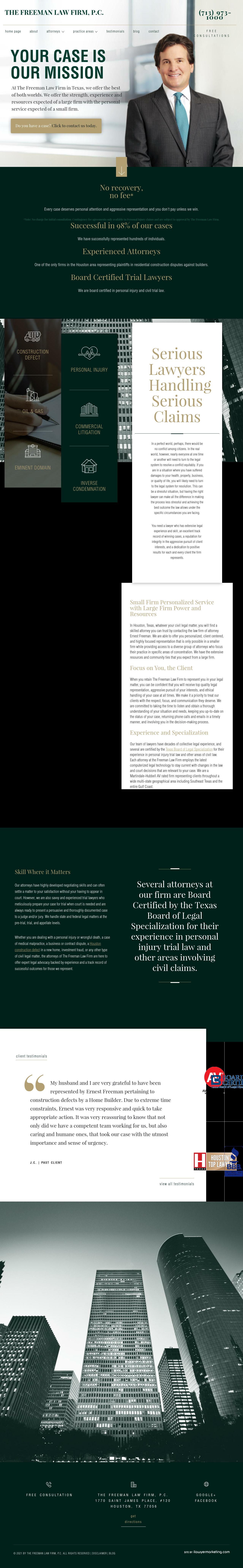 The Freeman Law Firm, P.C. - Houston TX Lawyers