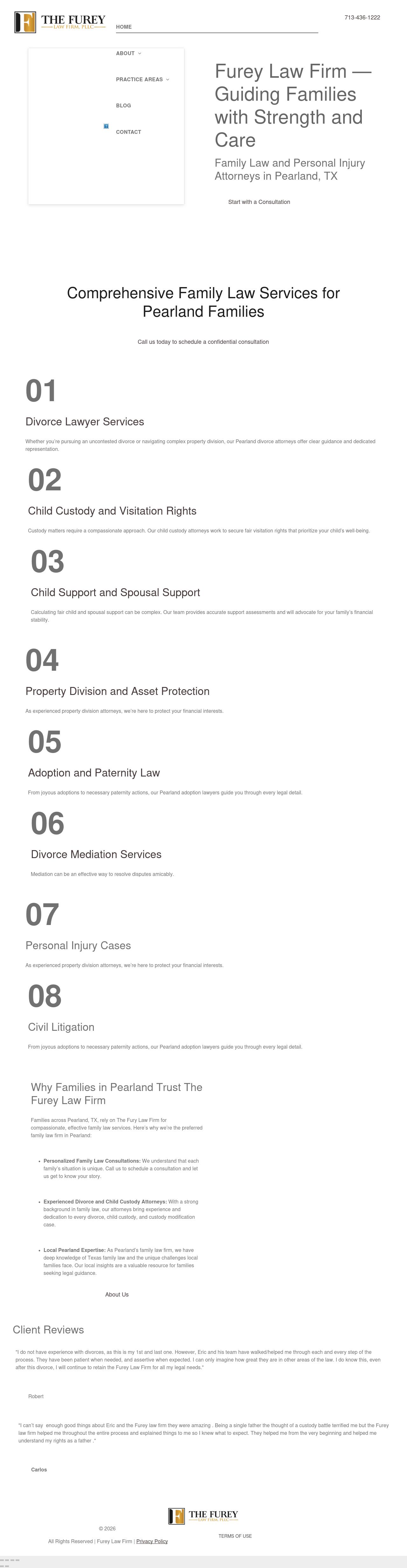 The Furey Law Firm - Pearland TX Lawyers