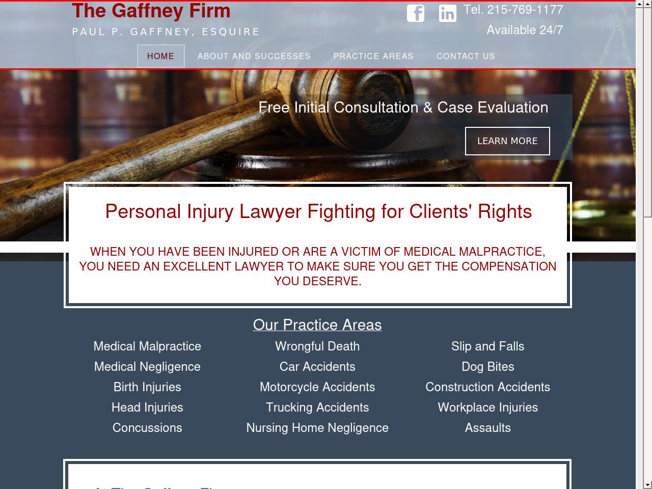 The Gaffney Firm - Philadelphia PA Lawyers