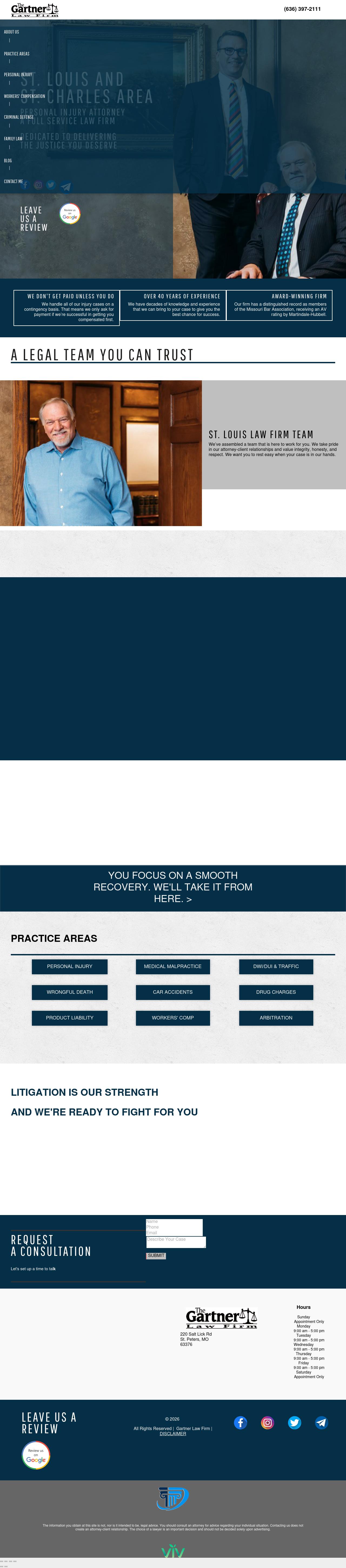 The Gartner Law Firm - St. Peters MO Lawyers