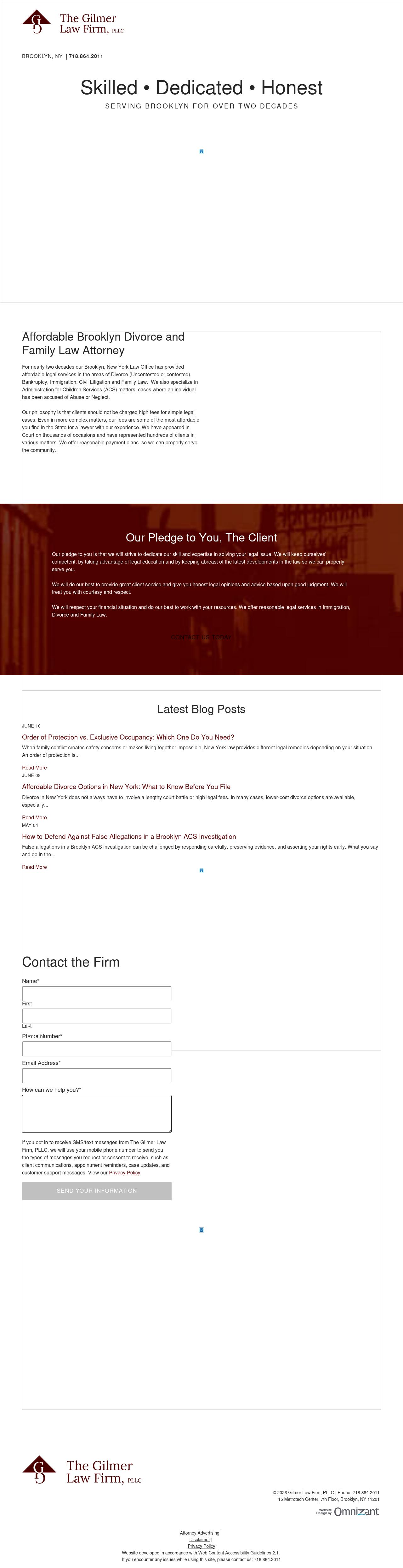 The Gilmer Law Firm, PLLC - Brooklyn NY Lawyers