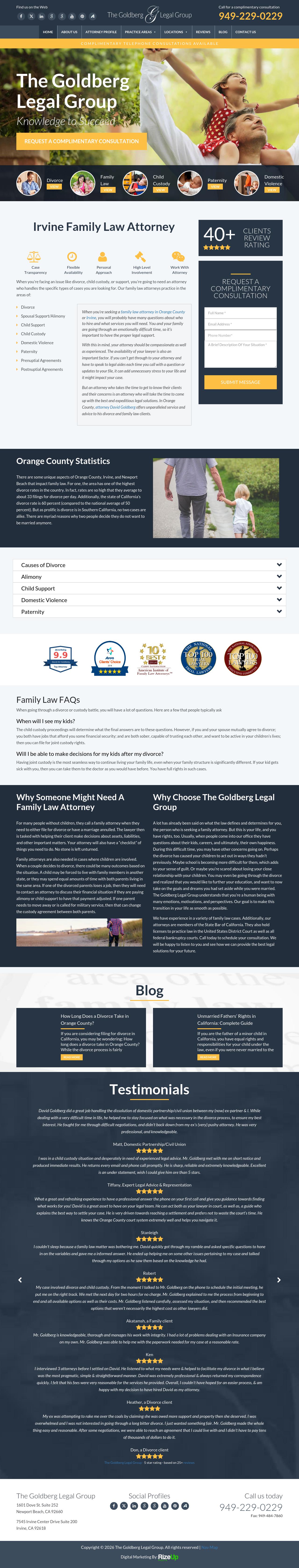 The Goldberg Legal Group - Irvine CA Lawyers