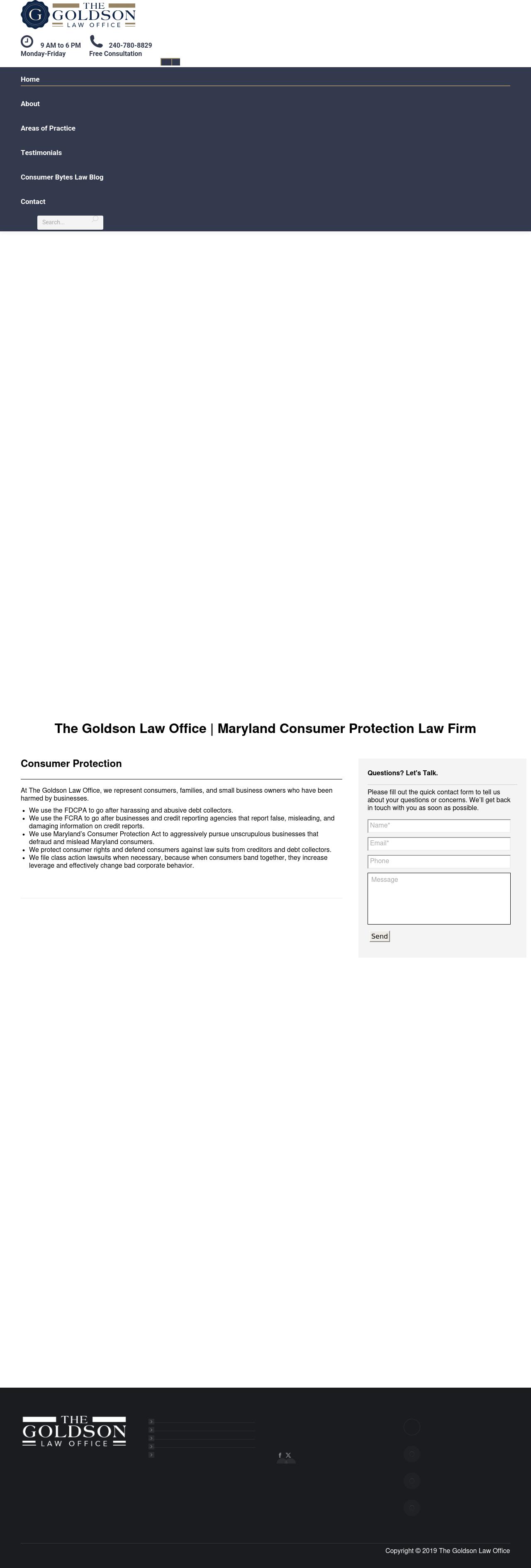 The Goldson Law Office, LLC - Silver Spring MD Lawyers