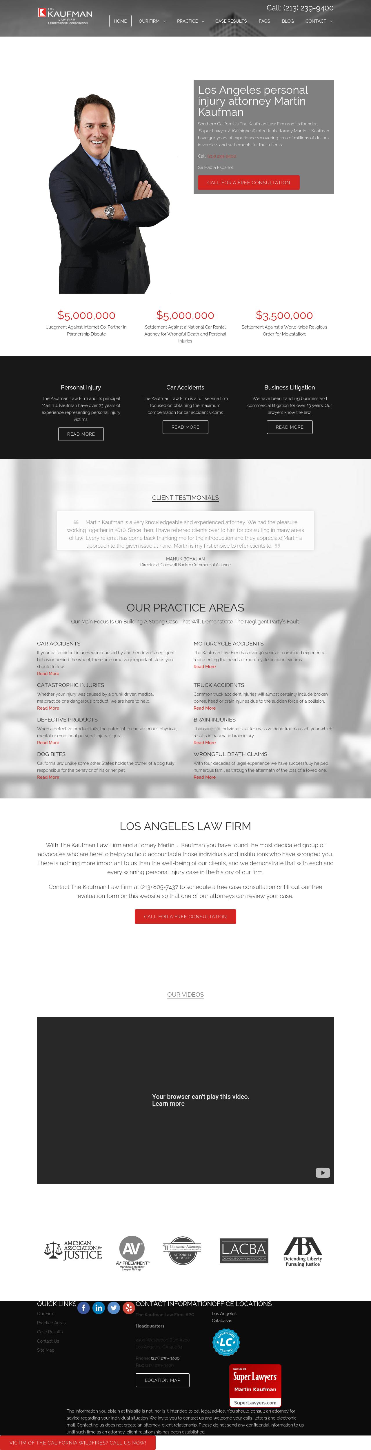 The Kaufman Law Firm, APC - Ontario CA Lawyers