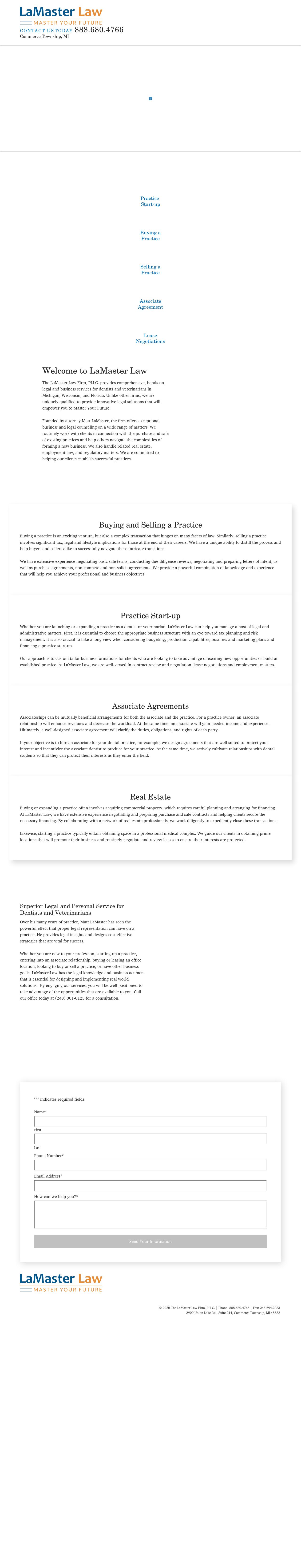 The LaMaster Law Firm, PLLC - Commerce Charter Twp MI Lawyers