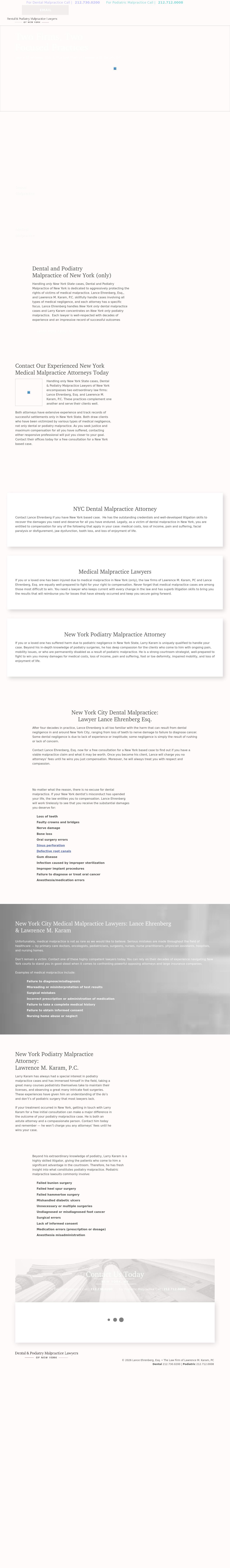 The Law Firm of Lawrence M. Karam, PC - New York NY Lawyers